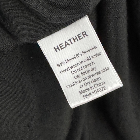 Heather by Bordeaux Women’s Size P / Small Black Fitted Ruched Jersey Tank Dress - Picture 5 of 8